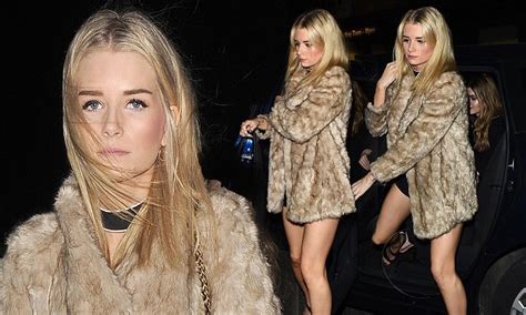 Find out more in our cookies & similar technologies policy. Lottie Moss flashes her legs in mini dress in London ...