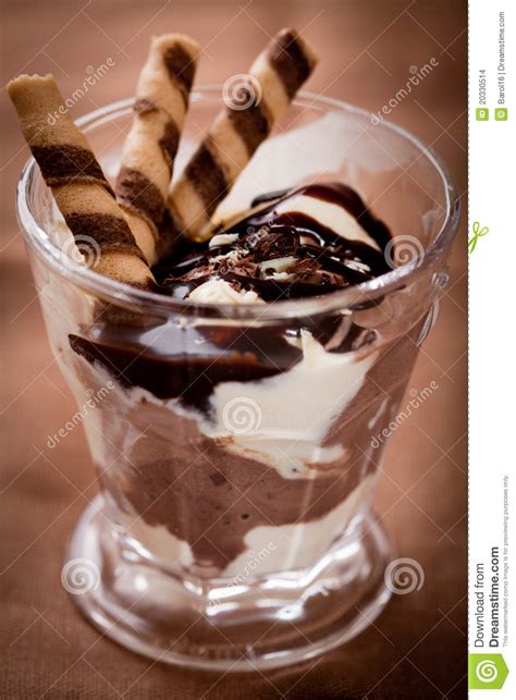 Think of it like recipe hibernation. Ice cream dessert stock photo. Image of vanilla, closeup ...