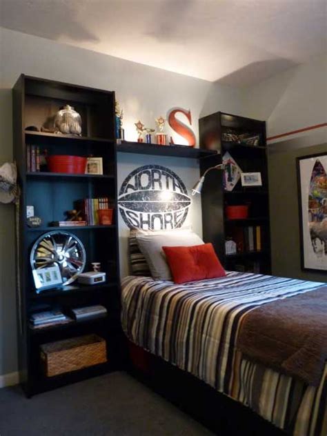 If you are helped by the idea of the article ideas for decorating a boys bedroom, don't forget to share with your friends. 30 Awesome Teenage Boy Bedroom Ideas -DesignBump