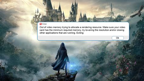How To Fix Hogwarts Legacy Out Of Video Memory Error On Windows