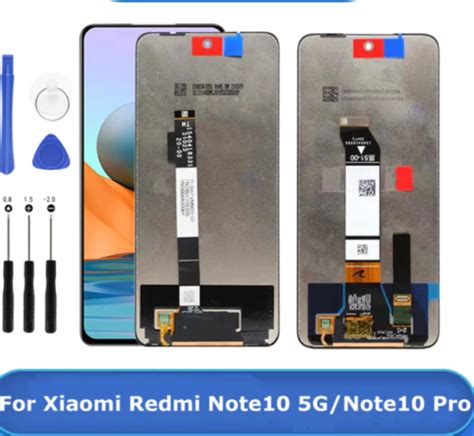 For Xiaomi Redmi Note 10 5g Note10 Pro Lcd Display 2103k19g M2101k7ai