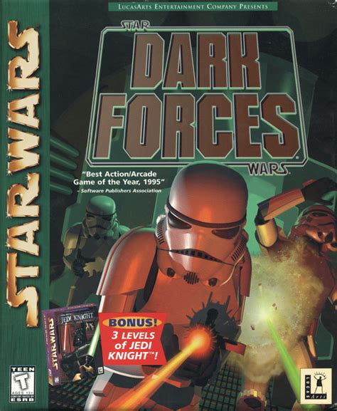 You play the role of kyle katarn, a mercenary hired by the rebel alliance to find out and stop the empire's dark trooper project. Star Wars: Dark Forces (Cover Art) | The International ...