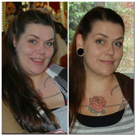 f 28 s weight loss journey from 274 to 230 lbs face progress photos