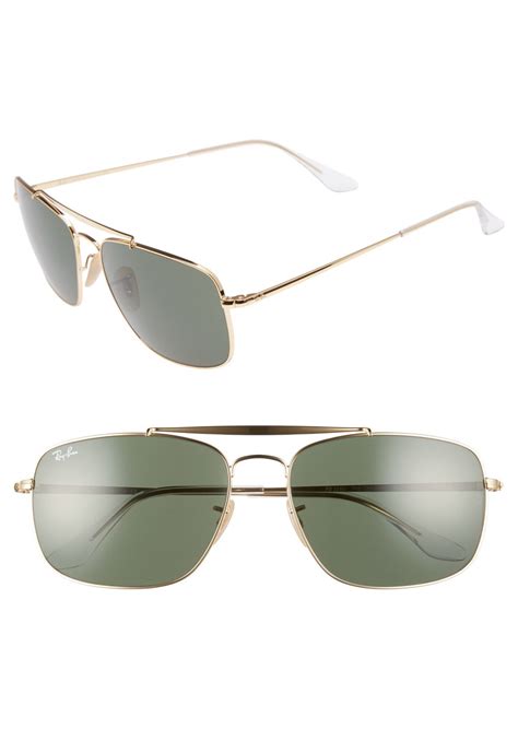 ray ban ray ban the colonel square 61mm sunglasses sunglasses