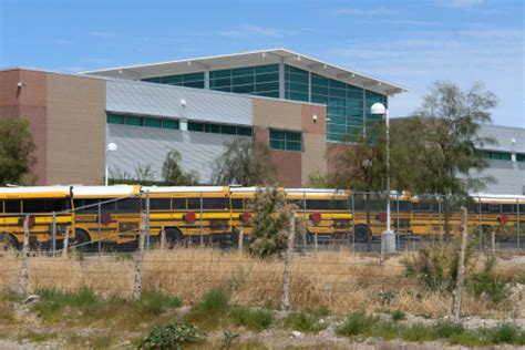 Rural High School With Busses Stock Photo Download Image Now Istock