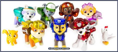 Limited Edition Action Pack Pup Metallic Series 9 Figure Set Paw