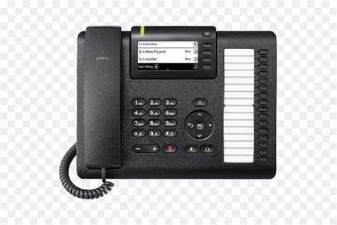 Openscape Meja Telepon Cp400 Hitam Menyatukan Perangkat Lunak Dan