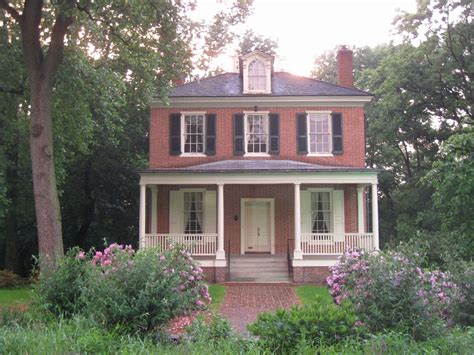 View all restaurants near the white brick house on tripadvisor. Front Porch House Plans Awesome Two Story Brick House ...
