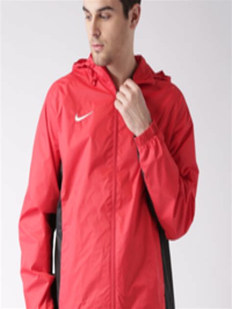 Buy Nike Red Hooded Jacket Jackets For Men 857330 Myntra
