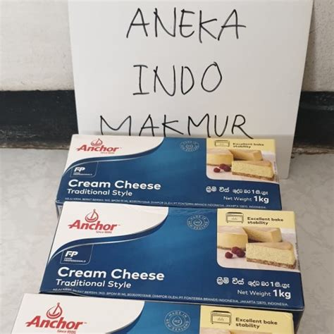 Cream cheese cheesy 250 gr / cream cheese. Jual Anchor Cream Cheese 1kg SURABAYA - Kota Surabaya ...