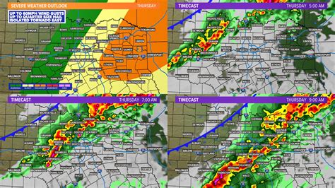 Pete Delkus On Twitter Thursday Am Storms Will Be More Widespread As