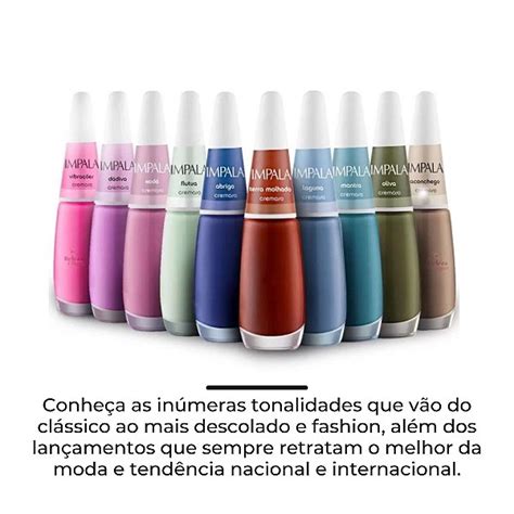 Esmalte Impala Amor Cósmico Perolado Rose Metalizado Gabeauty Cosméticos