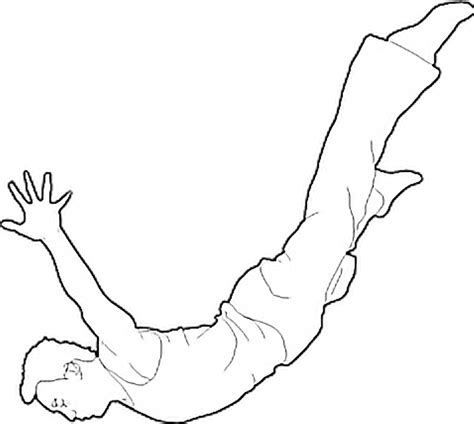 Falling Person Drawing : Here presented 52+ person falling ...