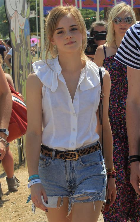 Emma At Glastonbury Music Festival Emma Watson Photo Fanpop
