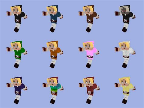 Link Minecraft Skin Pack By Crazyevilgirl On Deviantart