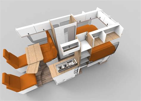 Evo Sprinter Crafter Rv Camper Furniture 10 Van Conversion Layout Van