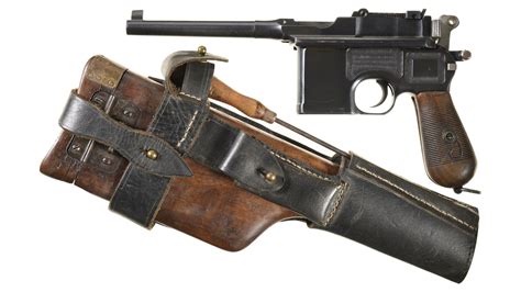 Mauser Model 1896 Broomhandle Semi Automatic Pistol Rock Island Auction
