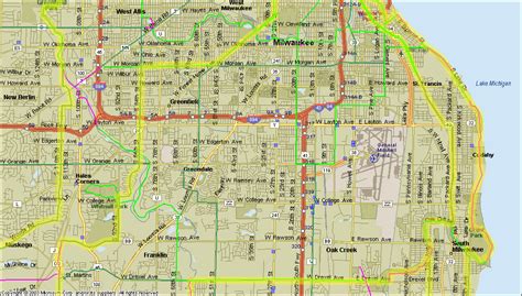 Milwaukee County Bicycle Maps