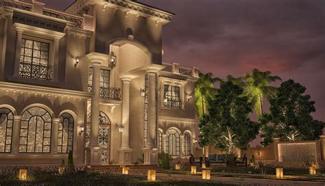Private Villa Design At Doha Qatar On Behance