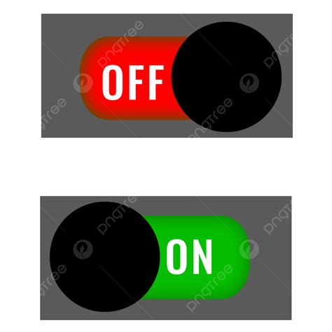 On And Off Button Button On Off Png Transparent Clipart Image And Psd