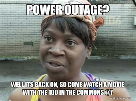 Power Outage Jokes