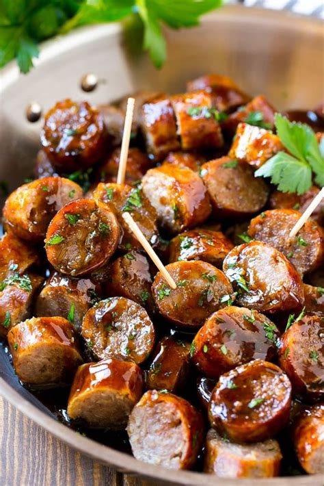 These Beer Brat Bites Are The Perfect Party Snack Superbowl Party Food Superbowl Food