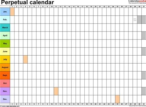 Blank Calendar Horizontal Calendar Printable Free