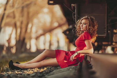 Railway Girl By Ray Zi On Px Heather Frances Old Train Station