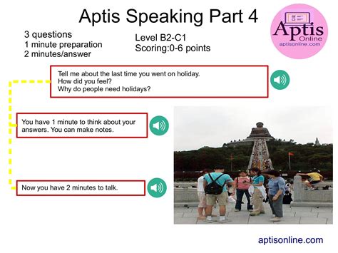 Aptis Speaking Practice Part 4 Long Turn Speak For 2 Minutes