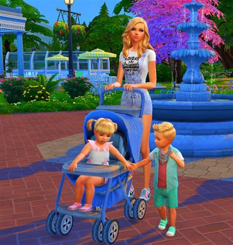 Msq Sims Stroller Pose Pack • Sims 4 Downloads