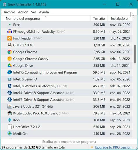 Ver Todos Los Programas Y Aplicaciones Instaladas En Windows 2022