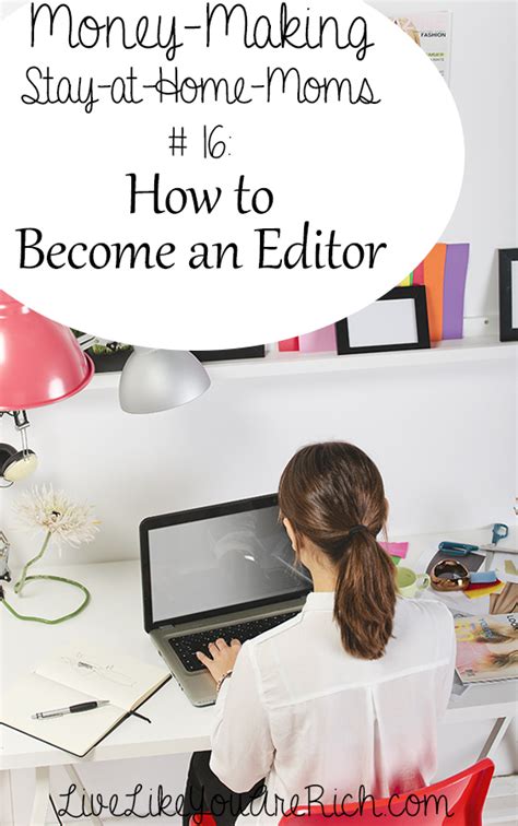 #1 — decide on the type of editing you'll do. How to Become and Make Money as a Freelance Editor | Live ...