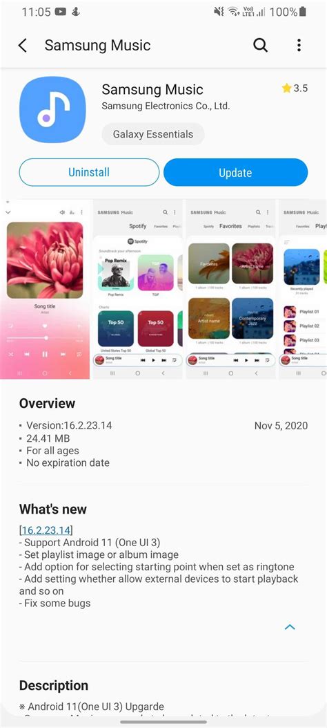 * required app permissions *** below mandatory permission is required for basic features of samsung music. L'app Samsung Music si aggiorna in vista di One UI 3.0