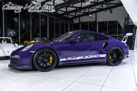 Used 2016 Porsche 911 Gt3 Rs Ultraviolet Loaded Pccbs Comfort Seats