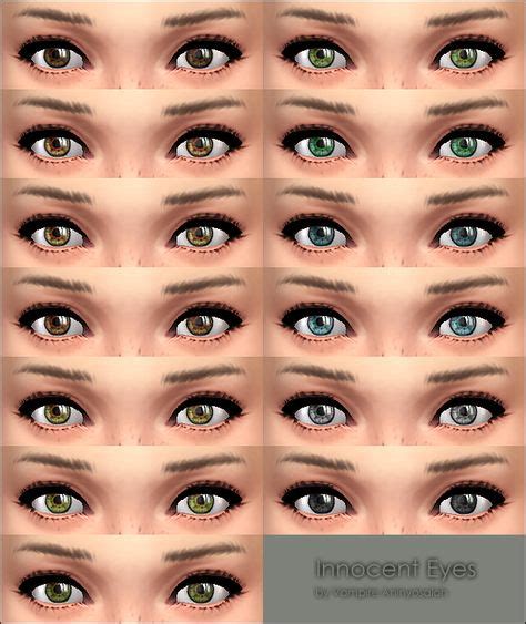 Radiant Eyes With Custom Teeth Custom Content For The Sims 3 By