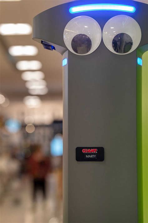Giant Food Stores' Marty the robot: Cool or creepy, all stores get it | Giant food stores, Giant ...