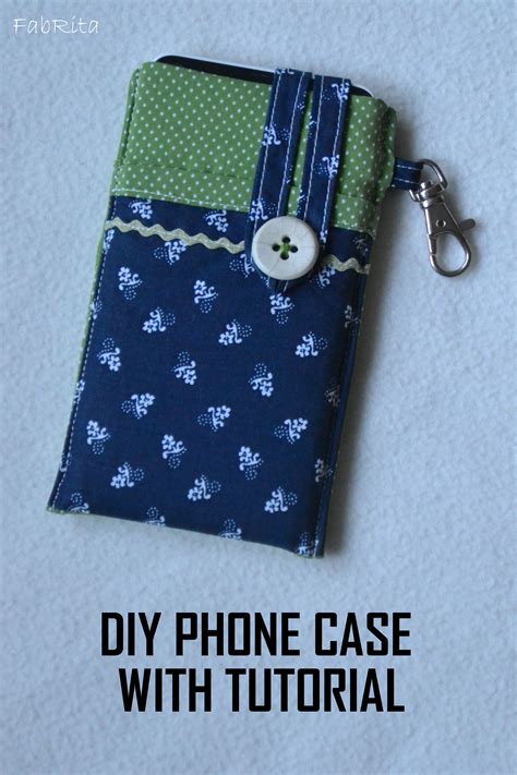 Cell Phone Case With Tutorial Diy Phone Bag Phone Bag Pattern Phone