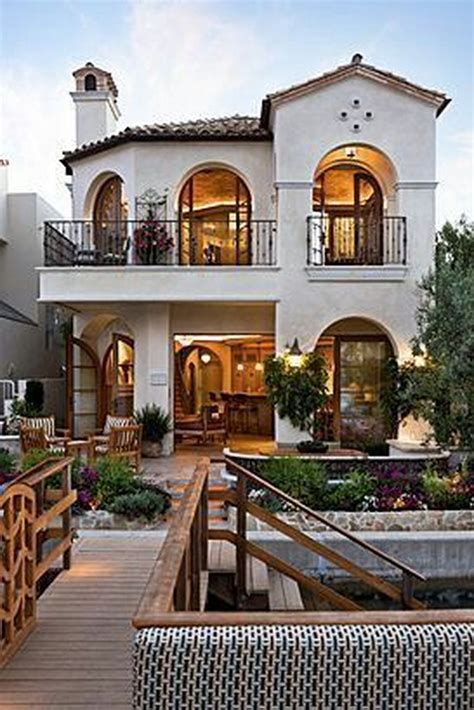 30 Stunning Villa Style Home Exterior Design Ideas Mediterranean