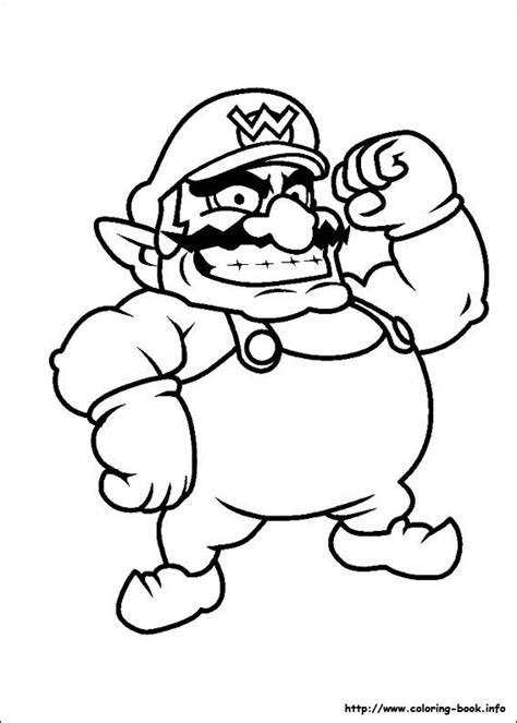 Free printable mario coloring pages. Super Mario Bros. coloring picture | party time ...