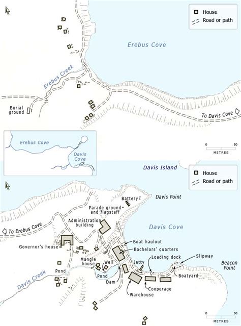 Maps Of Enderby Settlement Subantarctic Islands Te Ara Encyclopedia