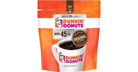 Dunkin Donuts Original Blend Medium Roast Ground Coffee Canister Price