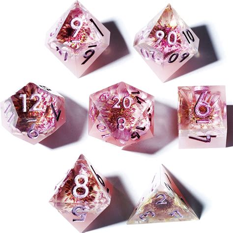 Buy Mini Planet Dnd Dice Set For Ttrpg Dungeons And Dragons Handmade