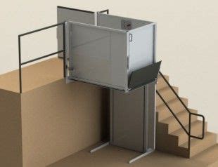 Symmetry Vertical Platform Lift - A vertical platform lift is a cost