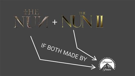 The Nun Trilogy Paramount Opening Logos Youtube