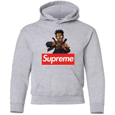 Supreme Naruto Gangster Youth Kids Pullover Hoodie The Geek Ts