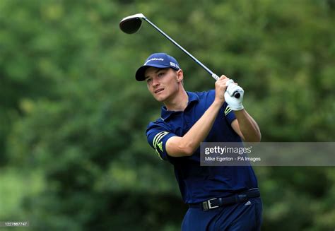 denmark s rasmus hojgaard during day three of the hero open at forest news photo getty images
