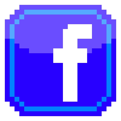 Piq Bit Facebook Logo X Pixel Art By Tyty
