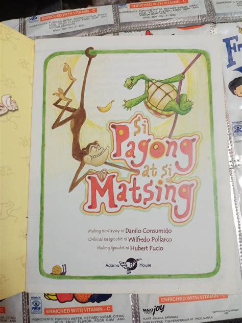 Si Pagong At Si Matsing Adarna Book Hobbies And Toys Books And Magazines