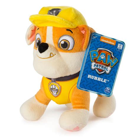 They do not have any sharp internal plastic or wires and are specially designed to ensure that they do not cause any skin irritation. Paw Patrol Basic Plush Rubble at Toys R Us