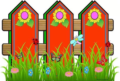 Download flower fence cliparts and use any clip art,coloring,png graphics in your website, document or presentation. RED FENCES | fences collections | Pinterest | Clip art